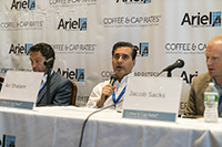 Matthew Baron, Simon Baron Development; Ari Shalam, RWN Real Estate Partners; Jacob Sacks, Cayuga Capital Management